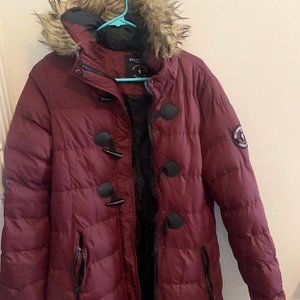 Maroon Brave Soul Coat